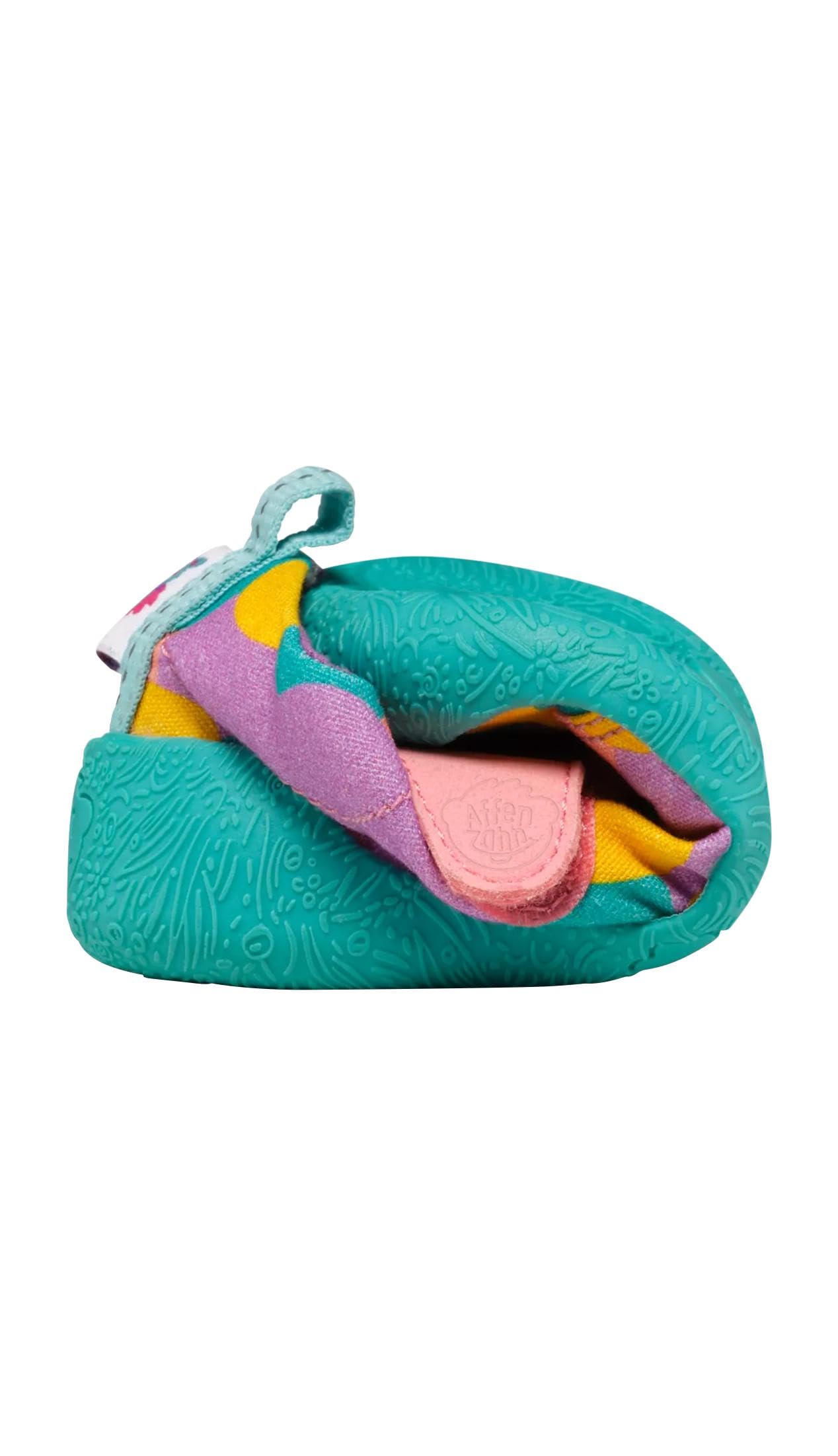 Affenzahn Scarpa Primi Passi Cotone Smally Antiscivolo, con Chiusura a Strappo, Flessibile, Leggero, Taglia 19-25