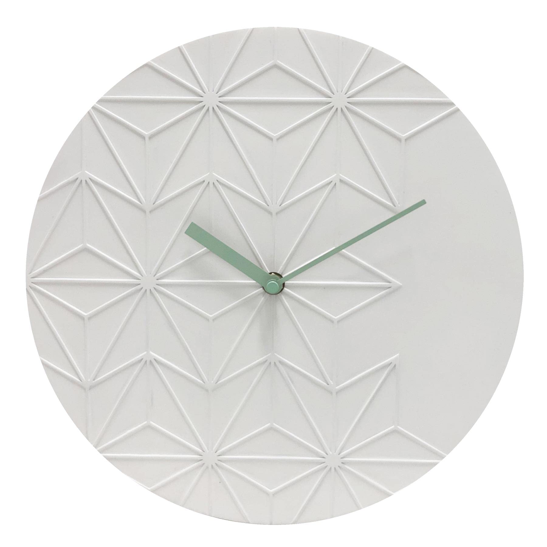 Acctim Chloe Wall Clock Quartz Geometric Resin Face Open Dial