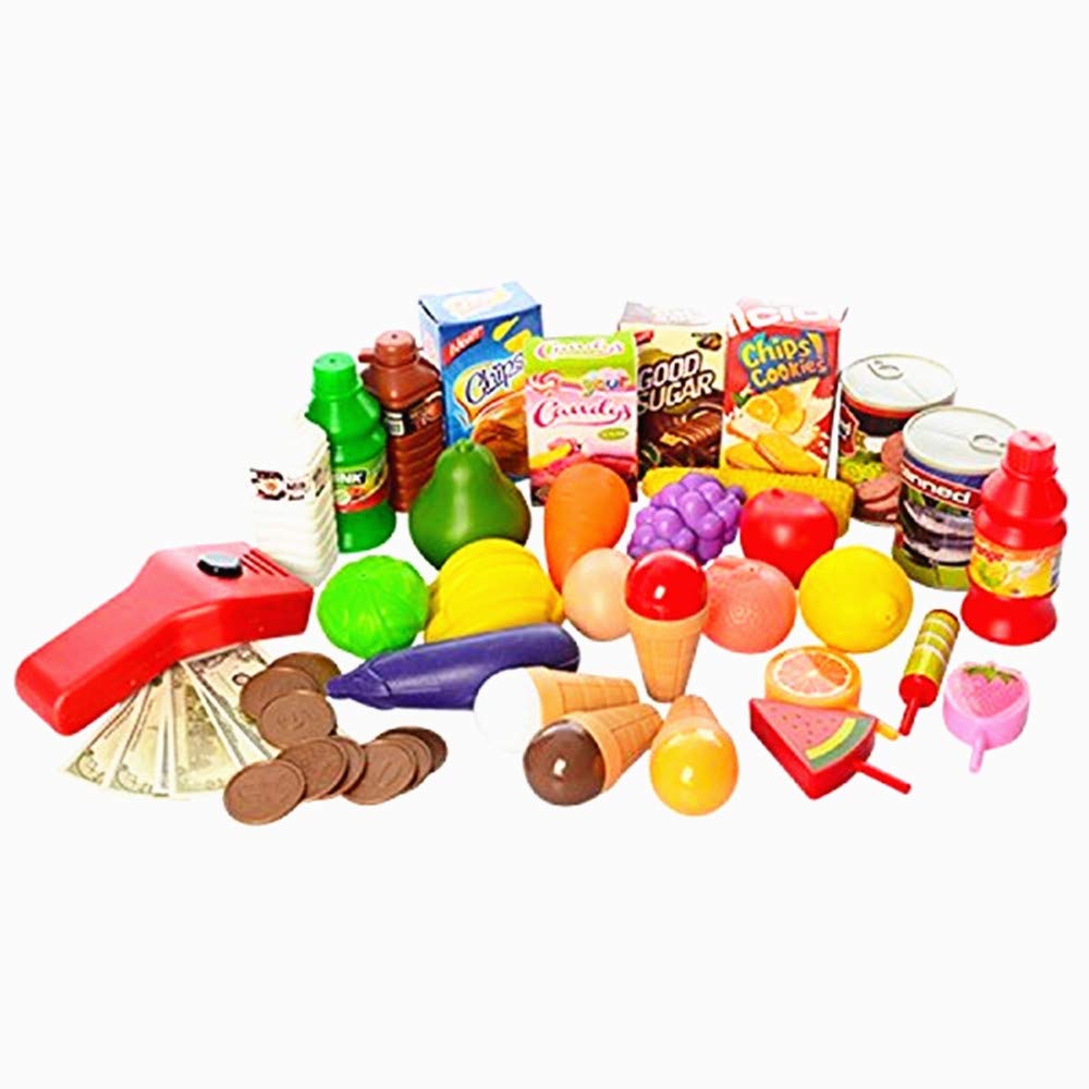 COLOR TREE Kids Play Grocery Store Mart Cashier Play Set Supermarket