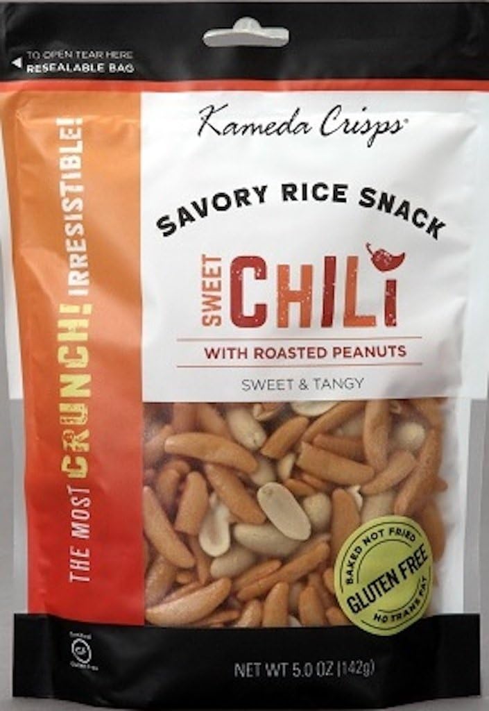 Kameda Crisps, Sweet Chili, 5 Ounce (Pack of 6)