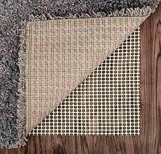 Pack OF 4 MULTIPURPOSE NON SLIP MAT RUG GRIPPER AND UNDERLAY PAD LINER WITH EXTRA GRIP SUITABLE FOR WOODEN / MARBLE FLOORING, HARD FLOOR, DRAWS, SHELVES, TRAY, CARPETS AND RUGS. SIZE OVER 15,000 CM²