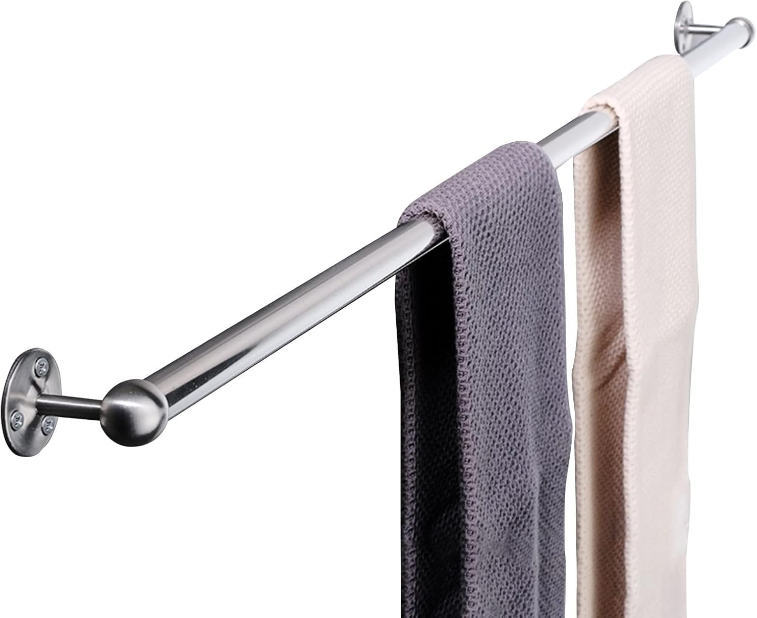 Stainless Steel Brushed Towel Bar Rails - Hand Towel Holder Hanger Organizer For Bathroom & Kitchen,70cm
