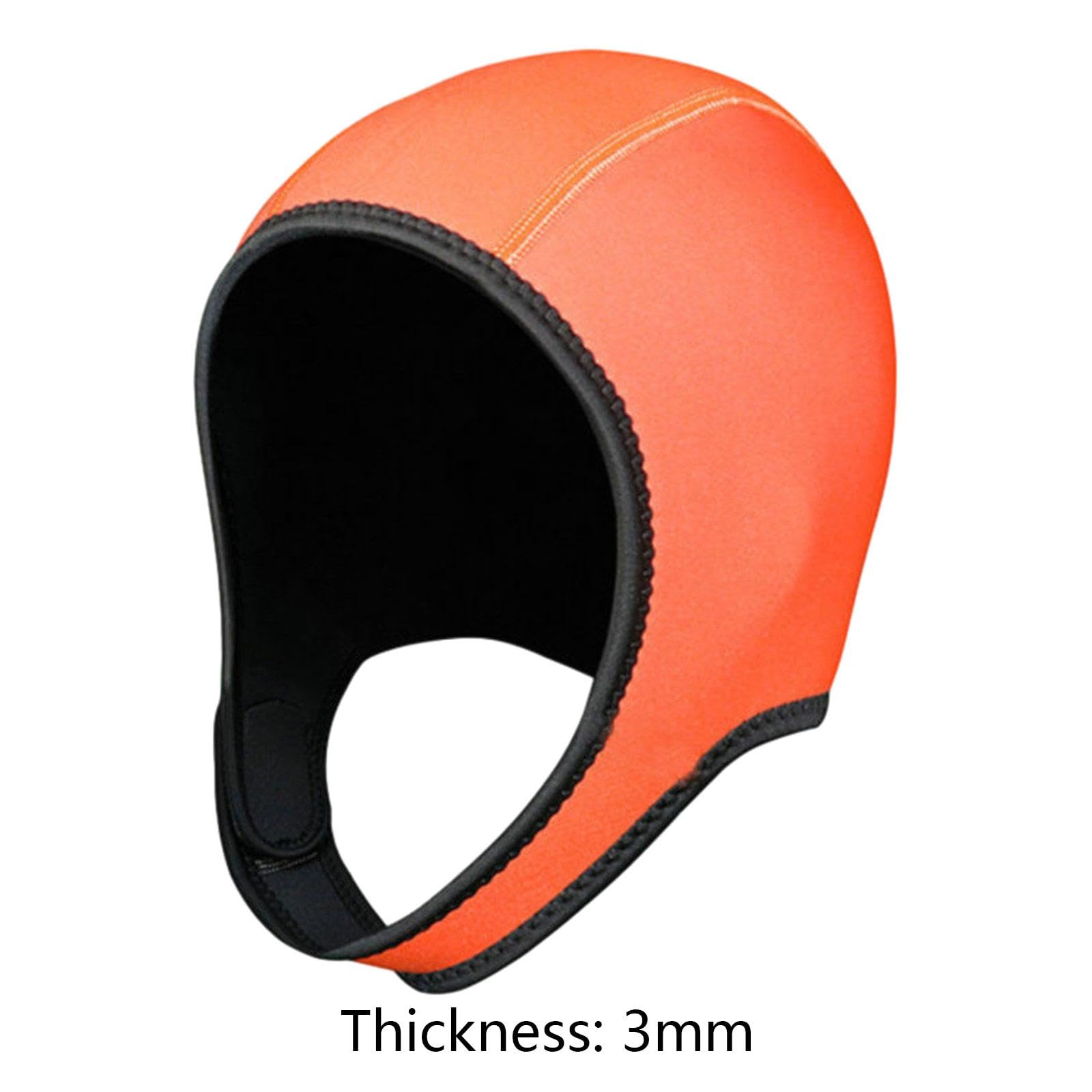 Cappuccio per Immersione Subacquea in Neoprene 3 mm Cappello da Nuoto Termico
