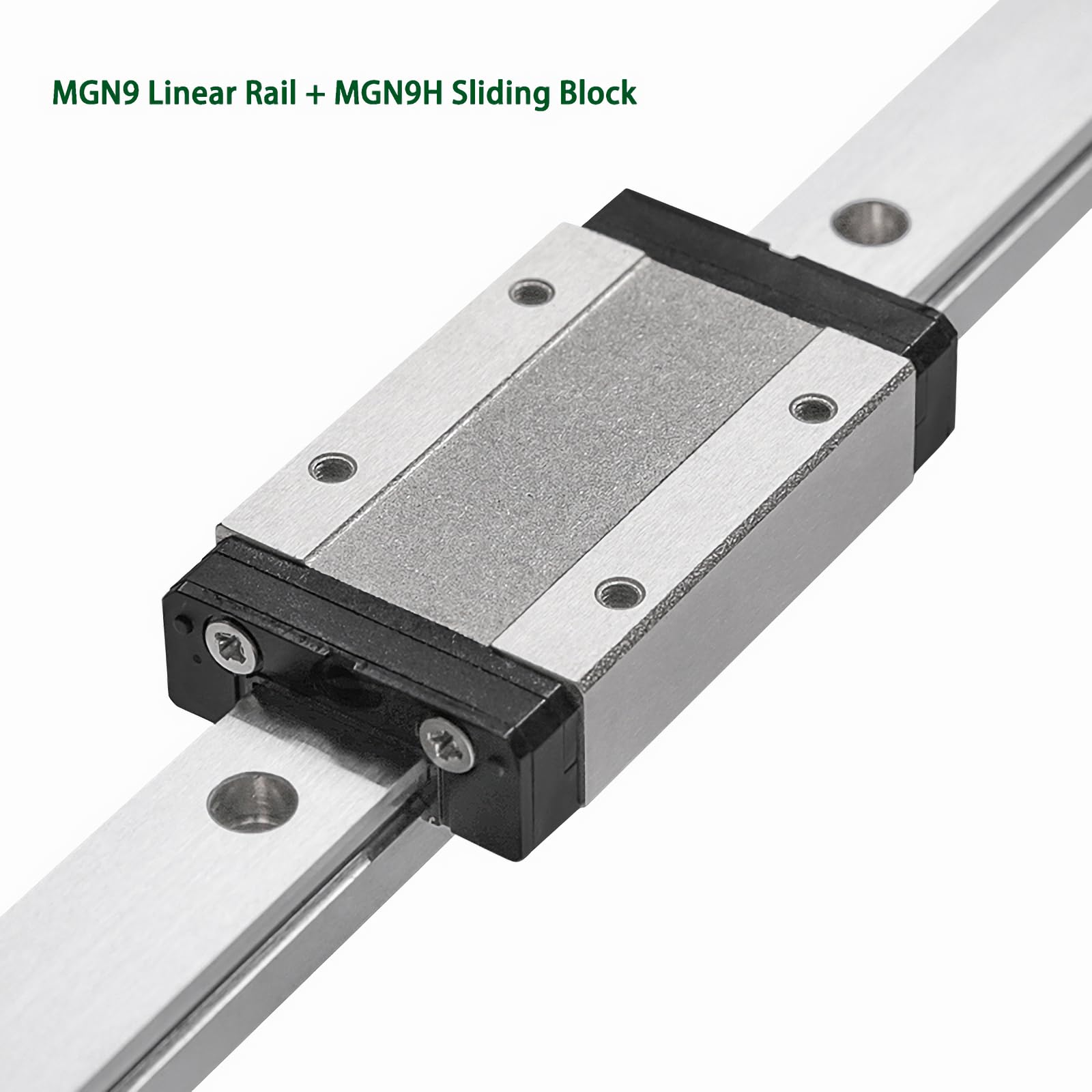 Bewegingsgids 1 stks MGN9 lineaire geleiding 300 350 400 450 500 600 800 mm miniatuur lineaire rail dia MGN9H MGN9C glijbaan lineair lager (kleur: MGN9C, maat: 450 mm