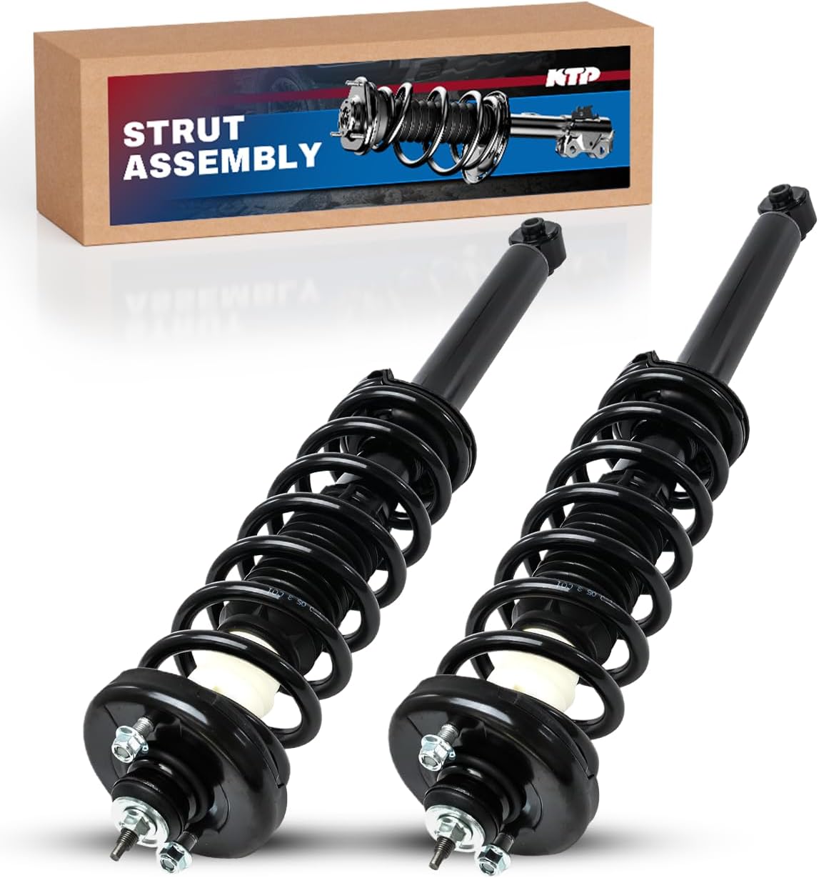 KTP 2pcs Rear Struts Complete Assembly Fit for 2003-2007 Honda Accord, GAS,2004-2008 Acura TL,Rear Shocks Replace 171372