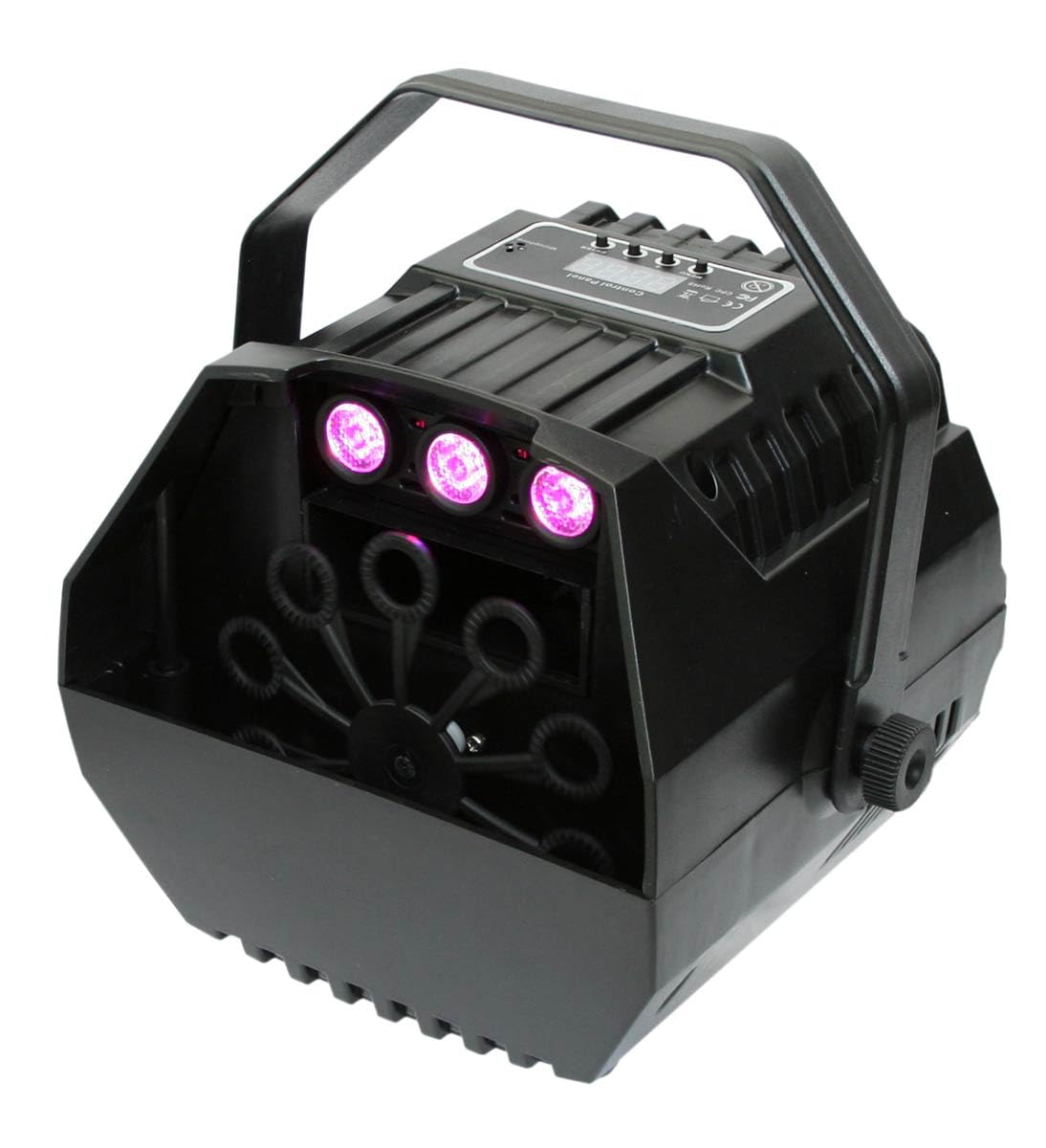 E-Lektron B102 Seifenblasenmaschine RGB LED-Beleuchtung und Fernbedienung für Party, Disco, Kinder-Party, Hochzeiten, Familientreffen, usw. (B102)