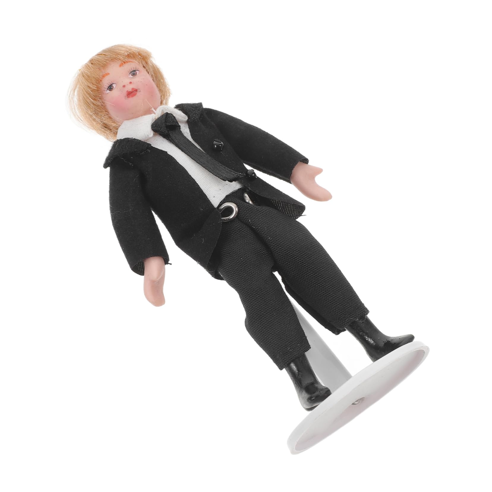 TOYANDONA muñeca de la casa de muñecas construcción casa muñecas Juguete colección Figuras de Personas imitadas Gente de casa de muñecas Escala 1/12 Juguete para niños Figura Modelo Adornos