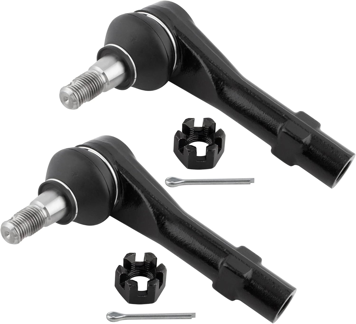 BOXI 2pcs Front Outer Tie Rod Ends Fit for Ford Explorer 2004-2005/Explorer Sport 2001-2003/Explorer Sport Trac 2001-2005 / for Mercury Mountaineer 2004-2005 - 4-Door 4.0L 4.6L | ES3667
