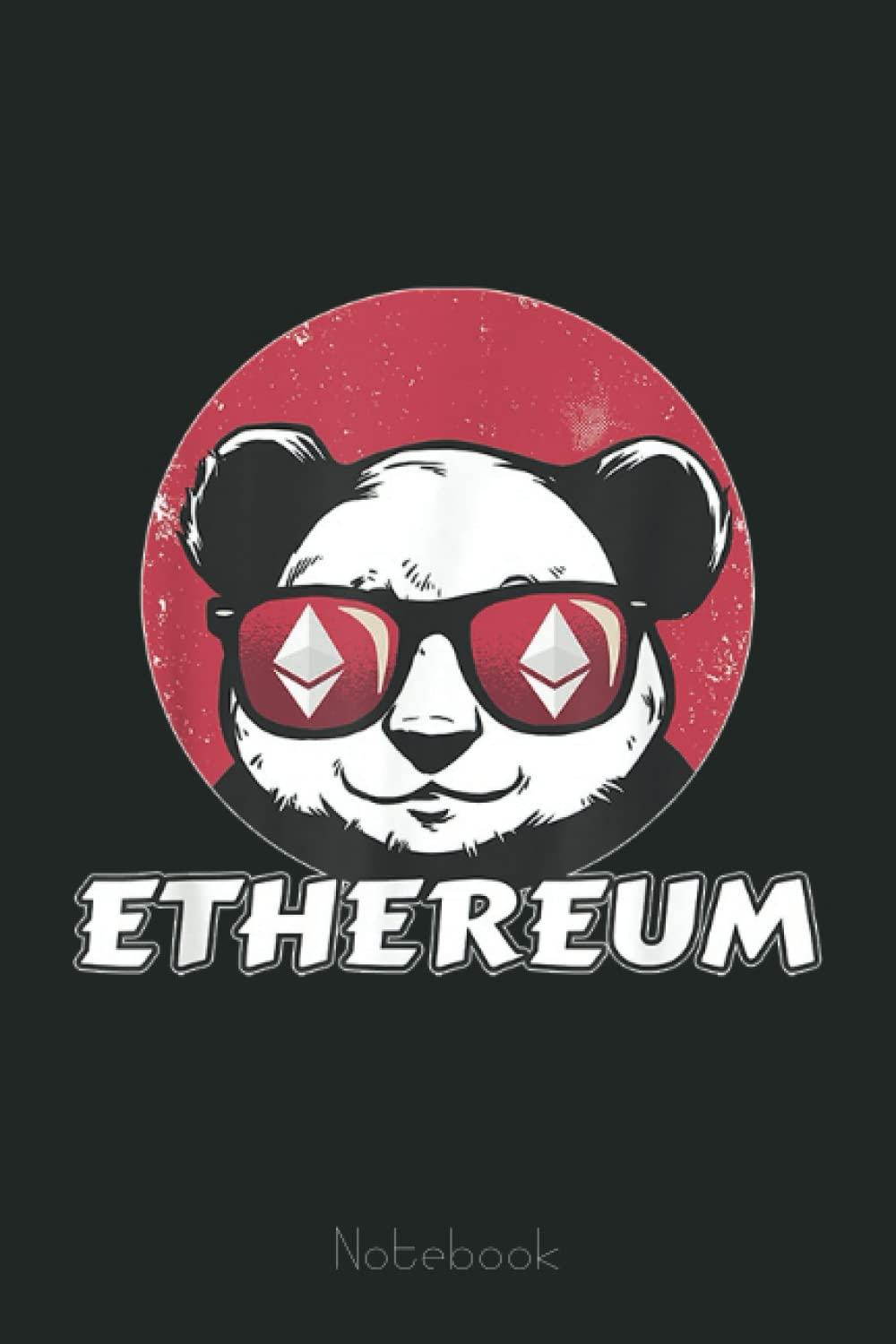 Ethereum Eth Cute Crypto Panda Sun Glasses Retro Notebook Transaction |  Desertcart Seychelles