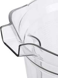 Conteneur de mélangeur Conteneur transparent de tasse de mélangeur de nourriture, cuisine de maison ou de restaurant pressant des jus de fruits et de légumes, pour le récipient de Vitamix 64oz