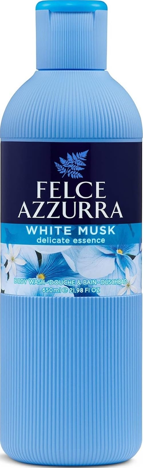 FELCE　AZZURRRA Amazon.com : Felce Azzurra White Musk - Delicate Essence Body Wash