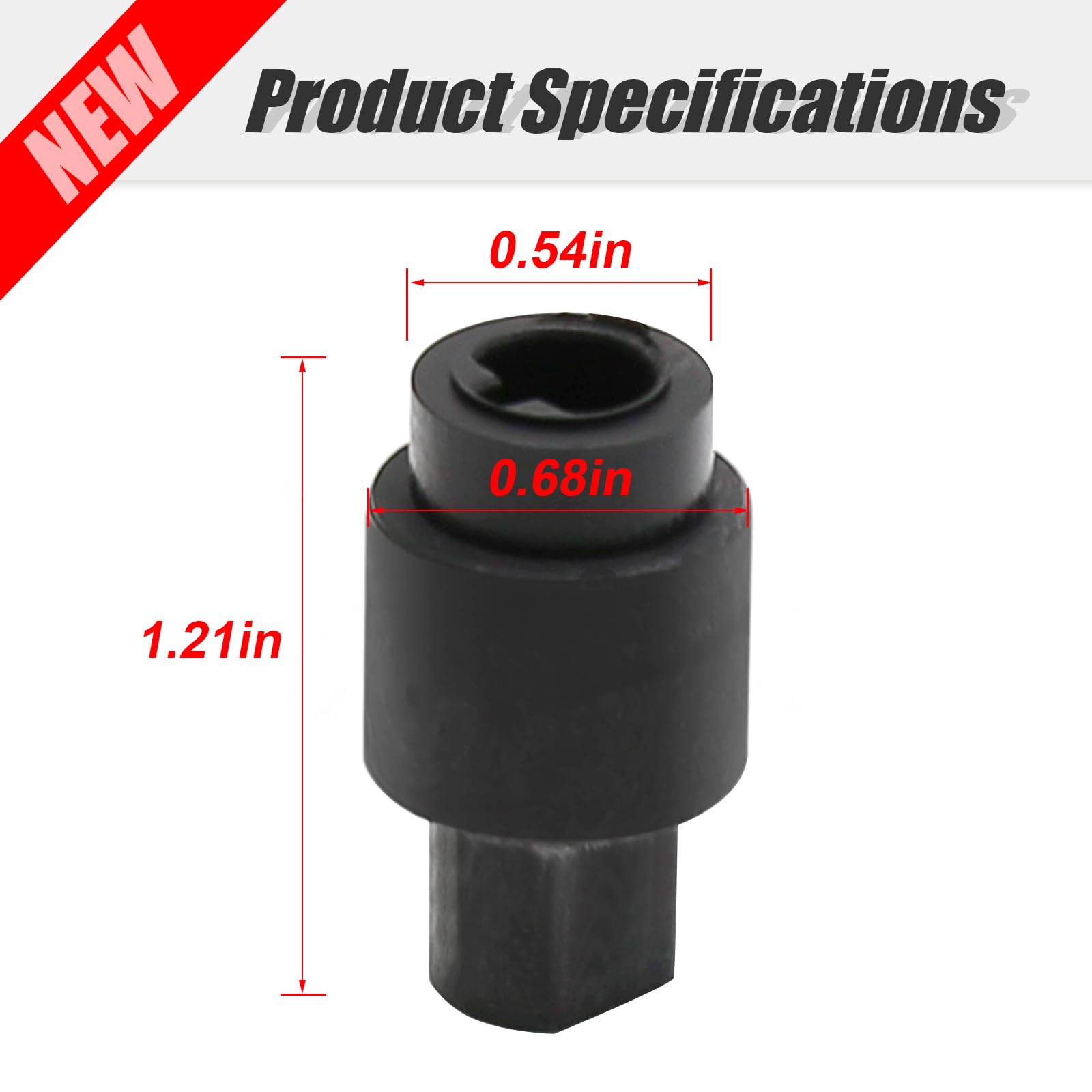 HVAC Heater Fitting Temperature Door Servo Coupling For Dodge Ram 1500 - View #2