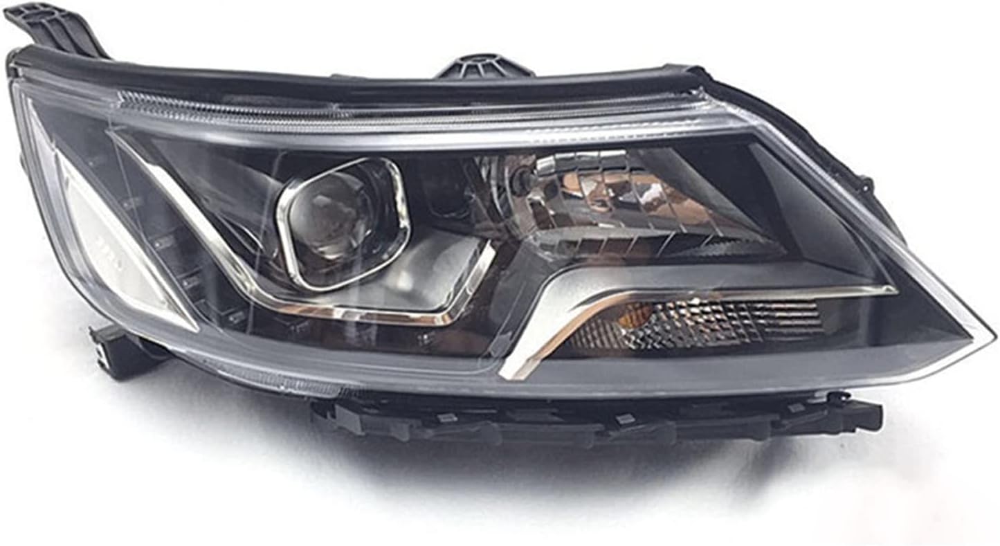 Front Bumper Headlight Headlamp Head Light Head Lamp Assembly Compatible With Geely Vision X6 2016 2017 2018 2019(Left side)