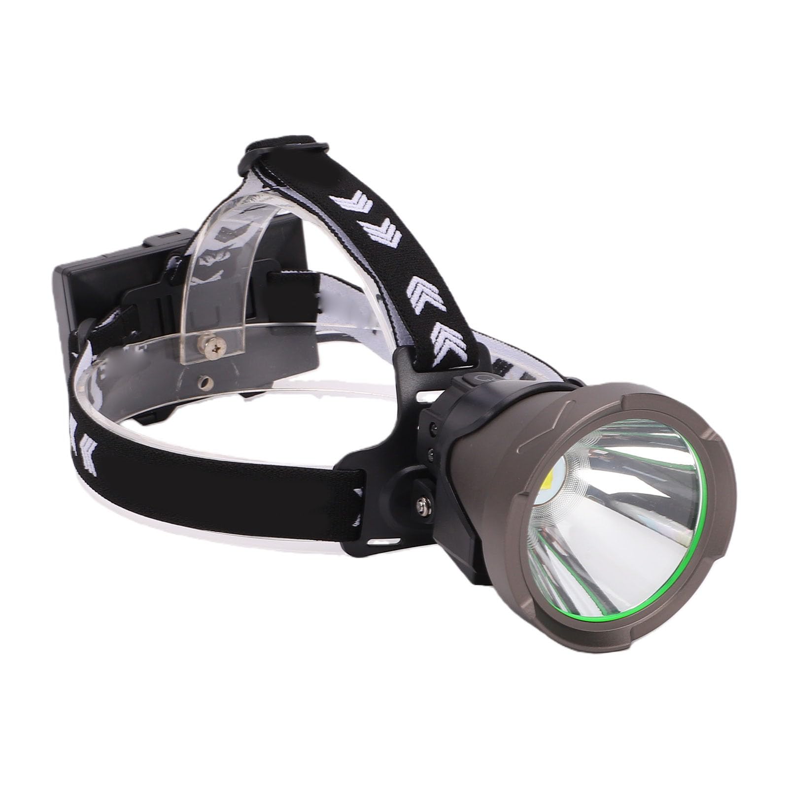 Dilwe Lampada Frontale LED Ricaricabile, Lampada Frontale Super Luminosa con 4 Modalità di Illuminazione Luce Abbagliante Luce Anabbagliante Stroboscopica COB, Impermeabile IPX5,