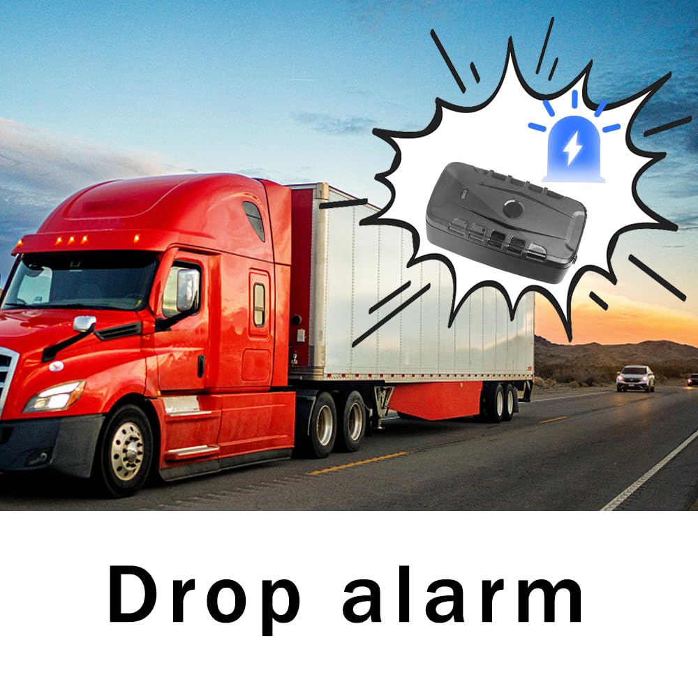 4G Localizzatore GPS per Auto Tracciatore di Posizione in Tempo 4G GPS Tracker con Antifurto Allarme Impermeabile Potente Magnete Geo-Fence Allarme APP Gratuita Batteria da 20000mAh
