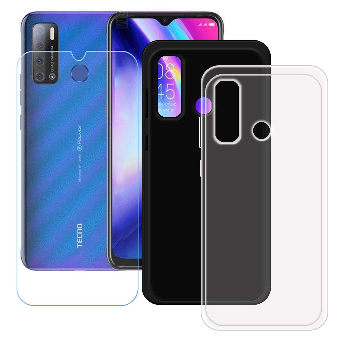 Screen Protector Tecno Lc8 Glass Tecno Lc8 Camera Glass Sandreezz