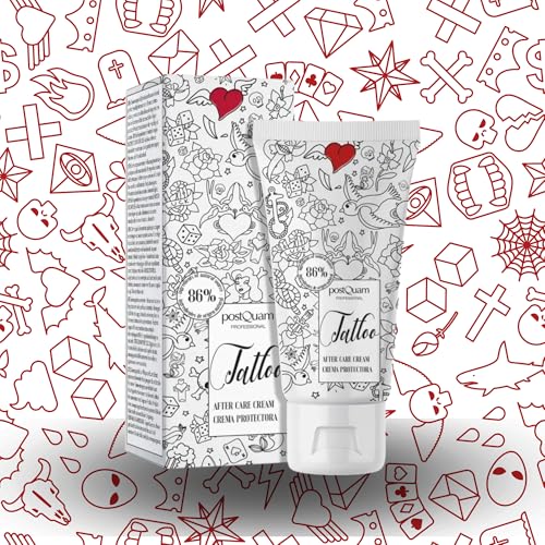 PostQuam - Tattoo Aftercare 30ml - Cuidado Reparador e Hidratante para Tatuajes - Regenera y Protege la Piel - Rápida Absorción