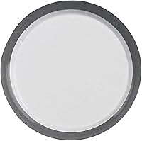 Vista 43 de Gooseneck Door Stop Wall Protector with Rubber Tip, Design House Matte Black Aluminum Door Stopper, 2-Pack, 189290-MB