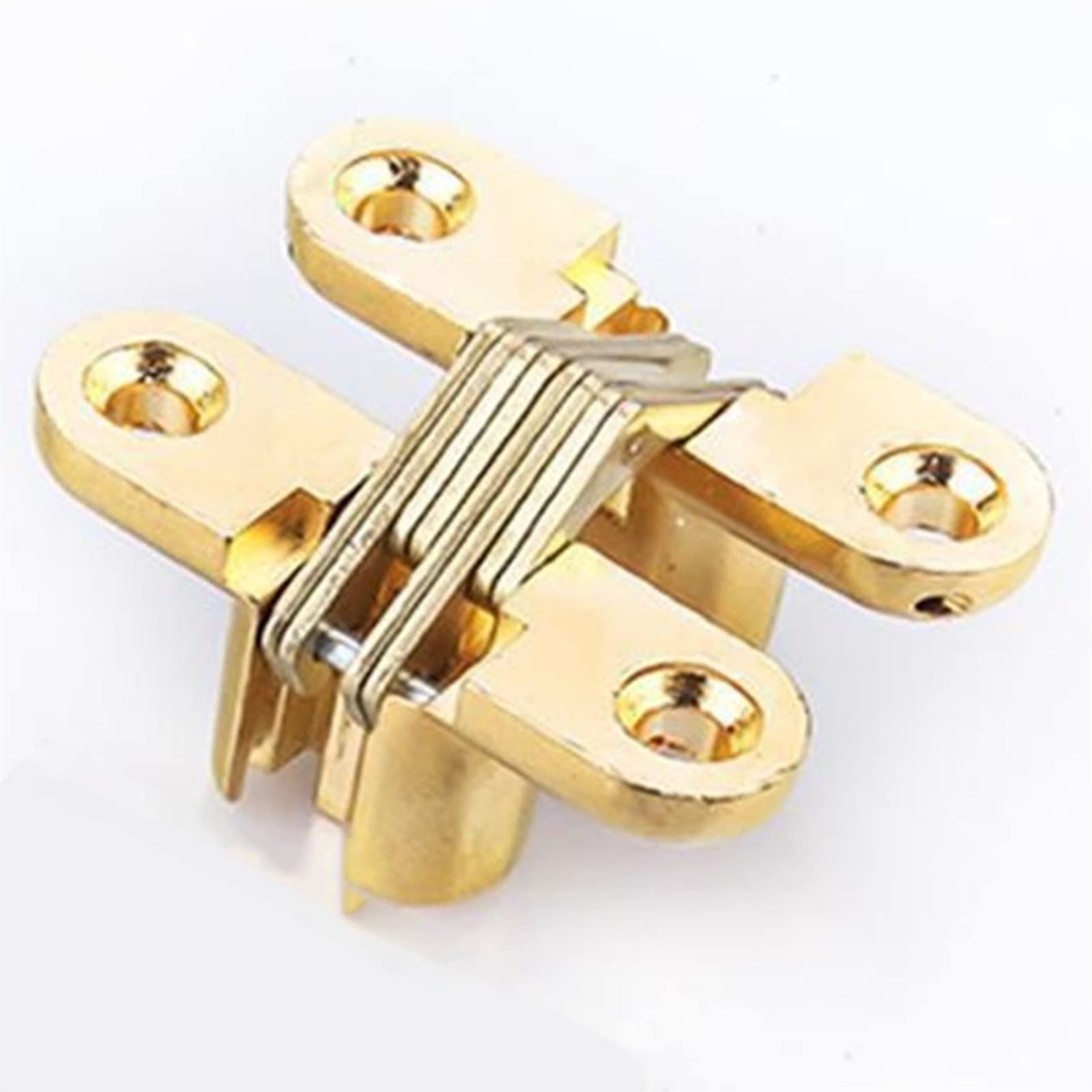 Charnière invisible dissimulée 8x42mm de haute précision dorée