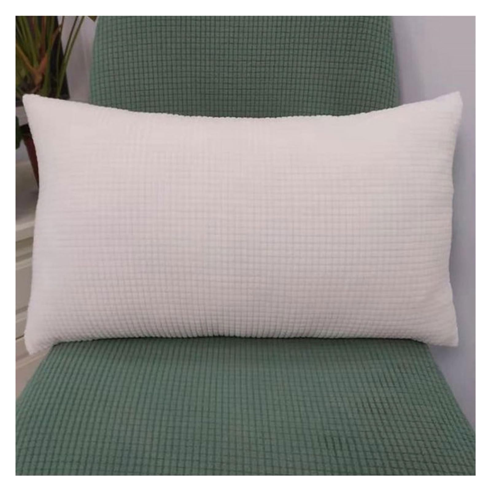 Swj-Swjssb Jade White Throw Pillow Cover 45X45 Set Of 2,Pillowcases For Sofa Cushions 40X70 Sofa Pillow Cases For Couch Cushion Covers 50X70 Protectors Bed Corduroy Cushion Slipcover ( Color : Size : 50X70cm(2