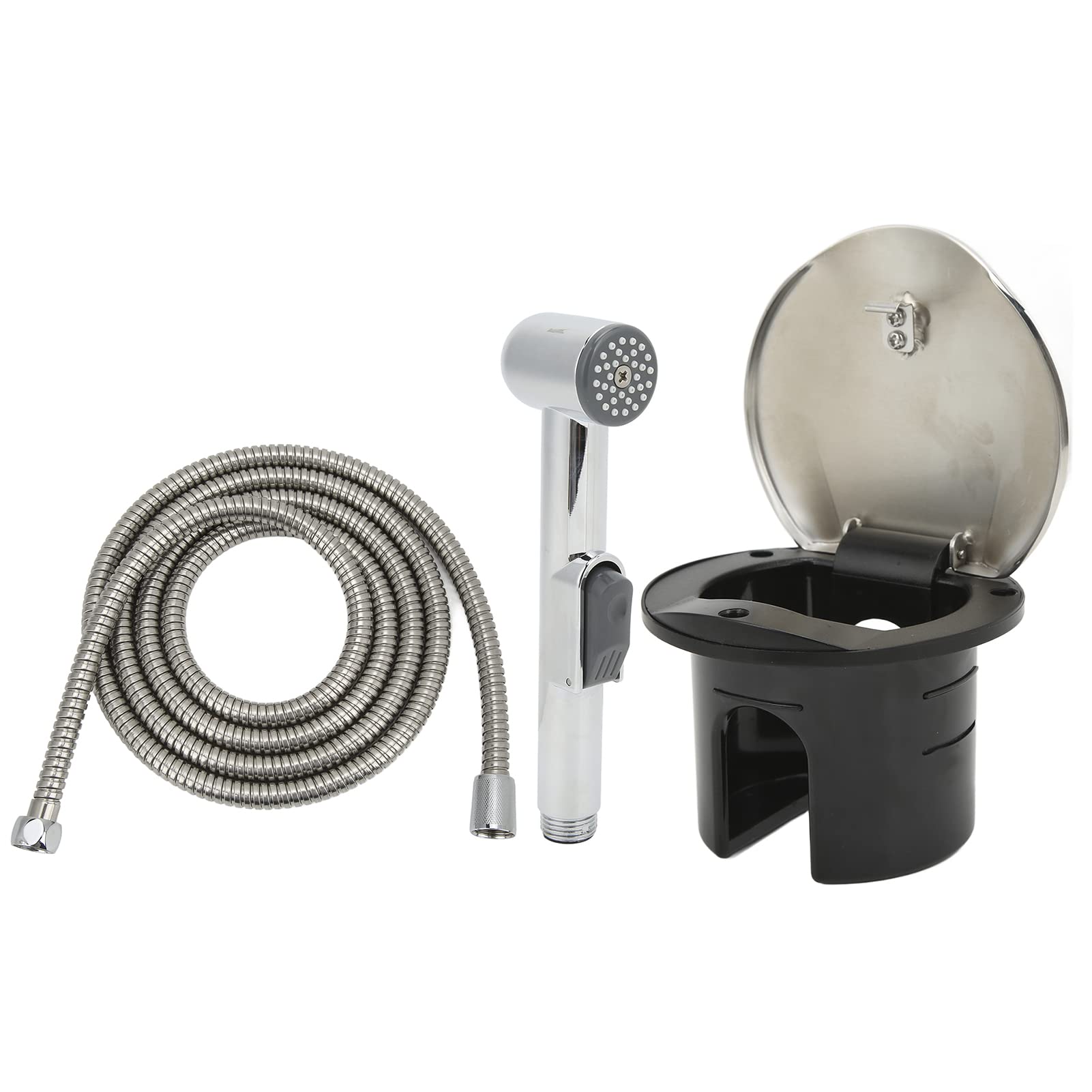 Buy Vertical or Horizontal Recessed Transom Shower, Marine Universal