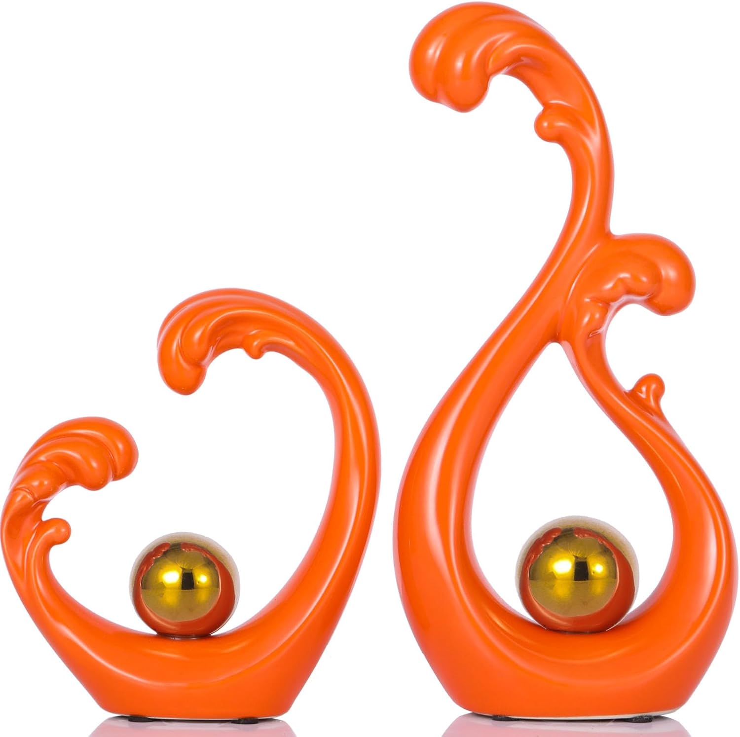 Orange Aesthetic Room Decor Accent, Tv Stand Funky Table