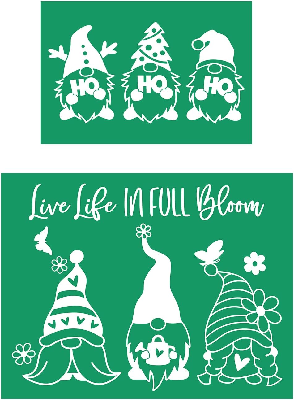 DGAGA Silk Screen Stencils HO HO HO Stencils Silkscreen