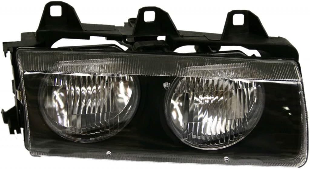 For 1994-1999 BMW 318i Pair Headlights Driver and Passenger Side BM2502101 BM2503101| 63 12 1 468 865 63 12 1 468 866