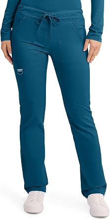Cherokee Revolution Scrub Pants for Men Tapered Leg Drawstring Stretch | Lightweight 2-Way Stretch Fabric, Full Elastic Waist, Drawcord Support, Flexible Comfort, Made for Workouts or Medical Shifts