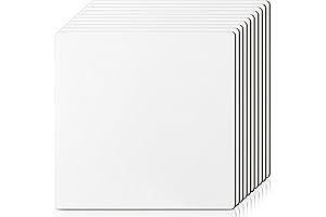 Landical Sublimation Wood Blanks: 10 Pack of Versatile 12x12 Inch Sheets for Your Creative Pursuits