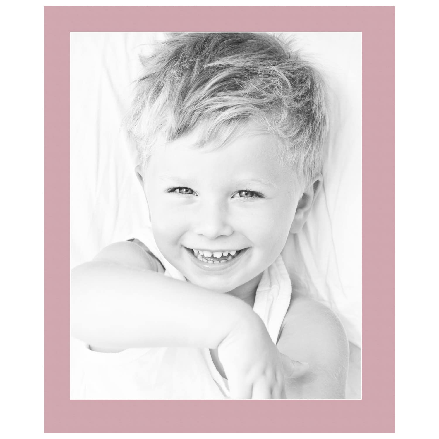 19x24 Soft Pink / Seashell Custom Mat for Picture Frame with 15x20 opening size (Mat Only, Frame NOT Included)