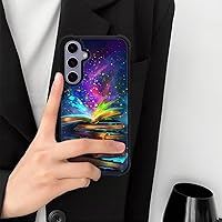 Vista 7 de Funda para Samsung Galaxy S21 Plus, un libro de inyección de tinta para Galaxy S30 Plus para mujeres y niñas, diseño a prueba de golpes y caídas