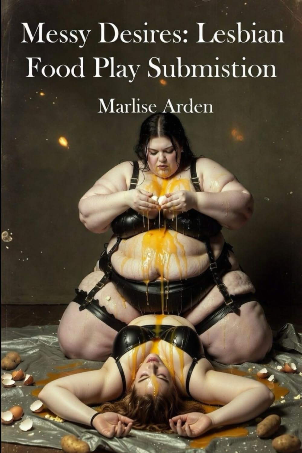 Messy Desires: Lesbian Food Play Submission: Dominant Indulgence and Submissive Surrender in a Savory BDSM Feast (Food kink and stuffing series)
