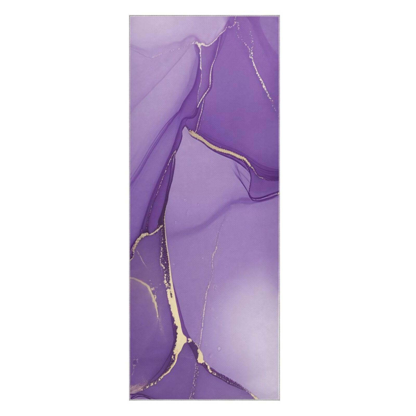 BURSTDDY Marble Hot Yoga Towel Absorbent Non Slip Yoga Mat Towel