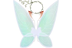 White Fairy Wings for Adult Women: Enchant the World with Shimmering Wings