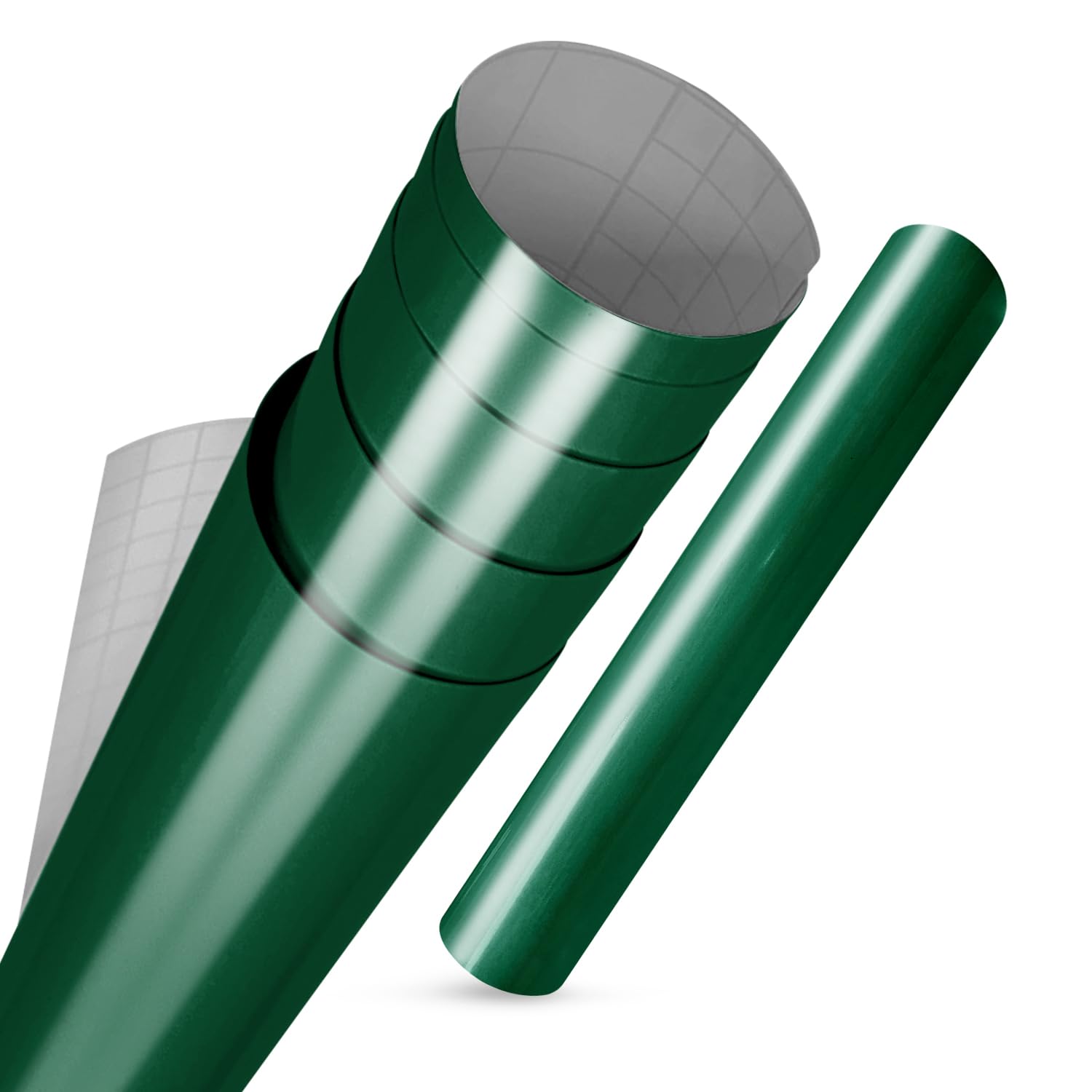 vgoltd Furniture Stickers Gloss Self Adhesive Vinyl Wrap Sticky Contact Paper Roll for Kitchen Countertop Cupboard Cabinets Wardrobe & Tabletops (Forest Green, 30 x 200 cm)