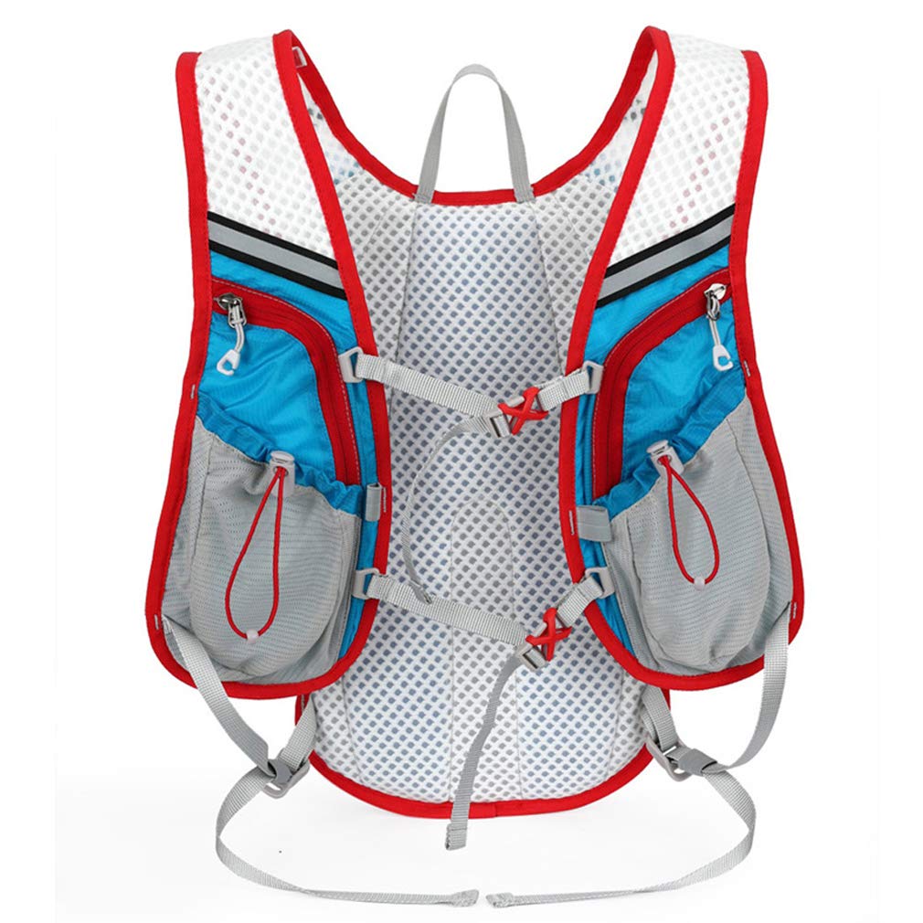 Zaino Ultra Leggero, Unisex Piccolo Zaino, Ultralight Bicicletta Daypack Sport Borse, Zaino Bici, Confortevole decompressione, USA per Il Riciclaggio, Corsa,B