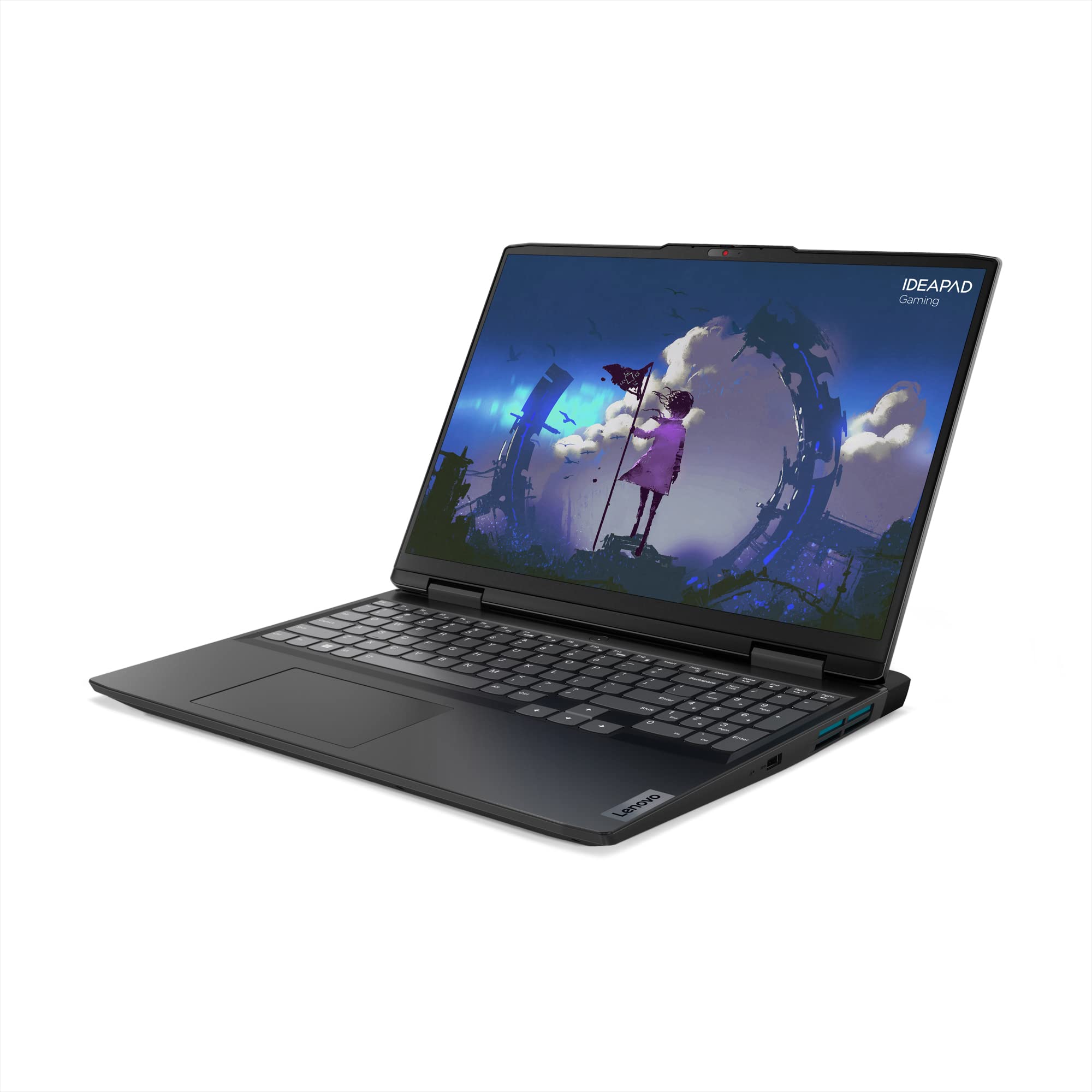 Lenovo IdeaPad Gaming 3 Portatile, Display 16" WUXGA IPS 350nits 165Hz, Intel Core i7-12650H, RAM 2x8GB, 512GB SSD, NVIDIA GeForce RTX 3060 6GB GDDR6, Windows 11, Tastiera Retroilluminata, Onyx Grey