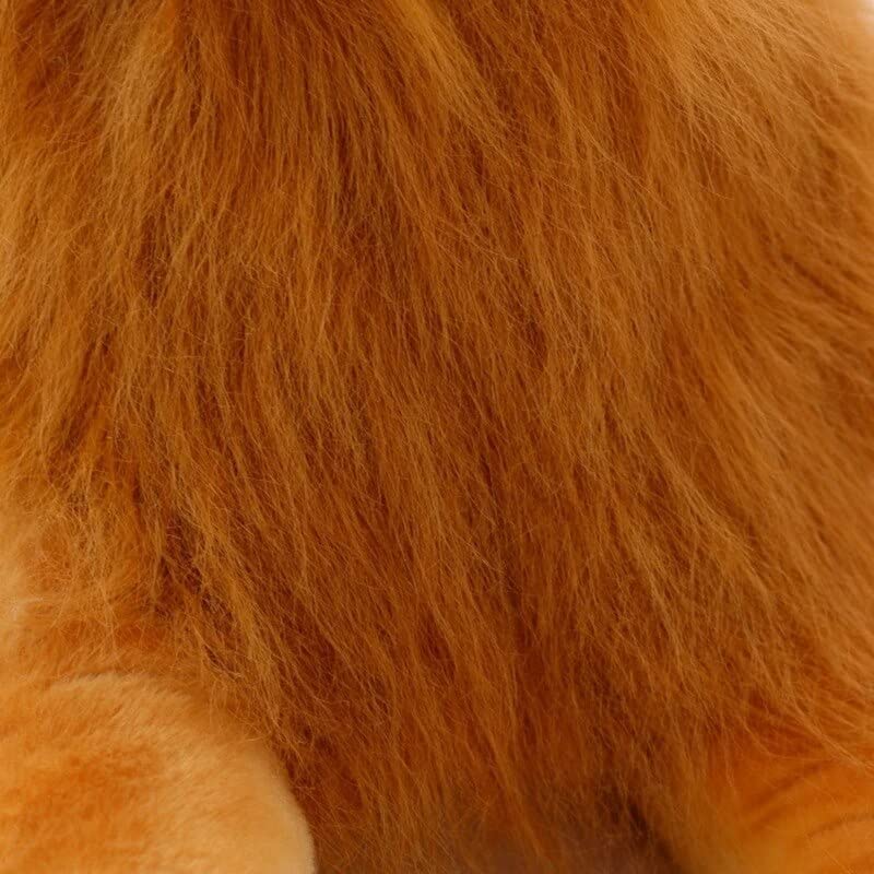 Image of Tickles Brave Lion Stuffed Soft Plush Animal Toy for Kids (Size: 35 cm Color: Brown)