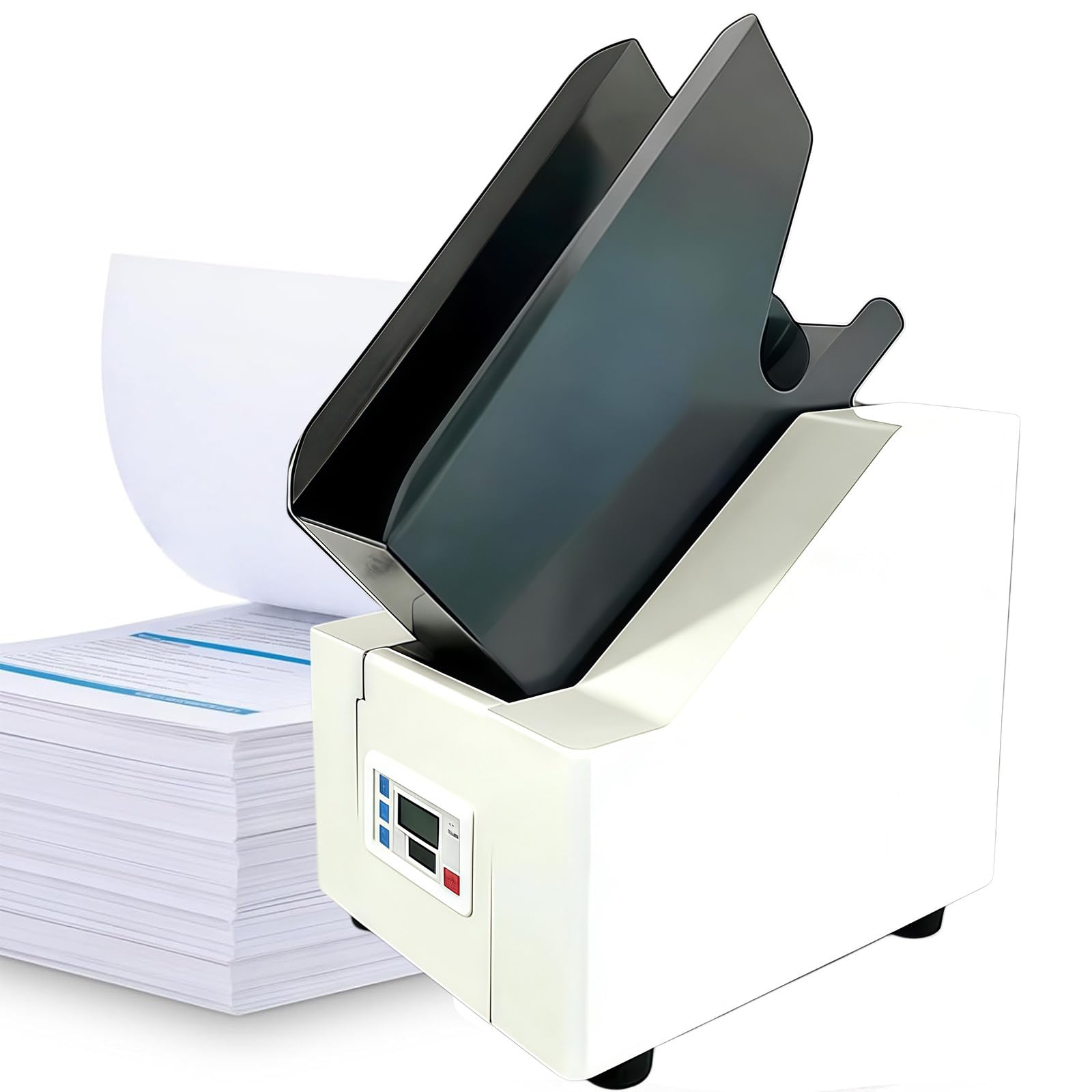 Automatyczna Sortownica Papieru, Biurkowa Utrząsarka Do Papieru A4, 18000 Obr./Min, Bardzo Duża Pojemność Papieru 70 Mm, Odpowiednia Do Biur, Szkół, Banków, Drukarni, Archiwów