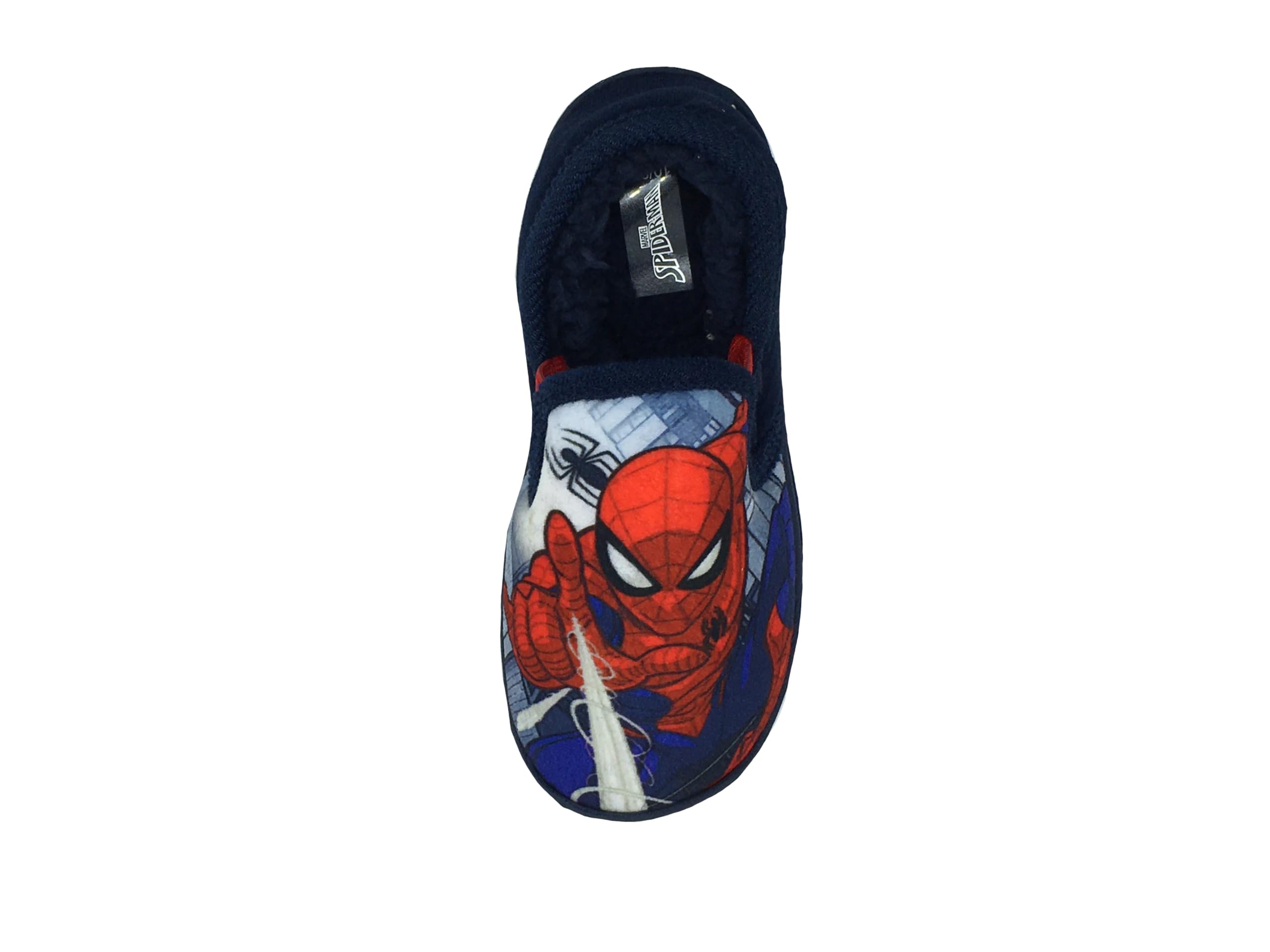 Marvel Pantofole Spiderman per Ragazzi, Blu, Taglia 26-34 EU