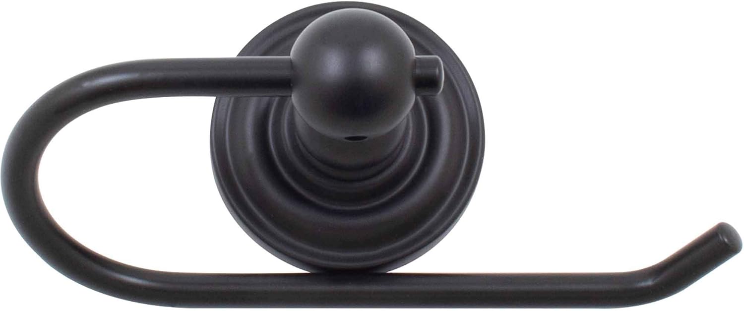 Stone Harbor Hardware Charlotte European Paper Holder, Matte Black