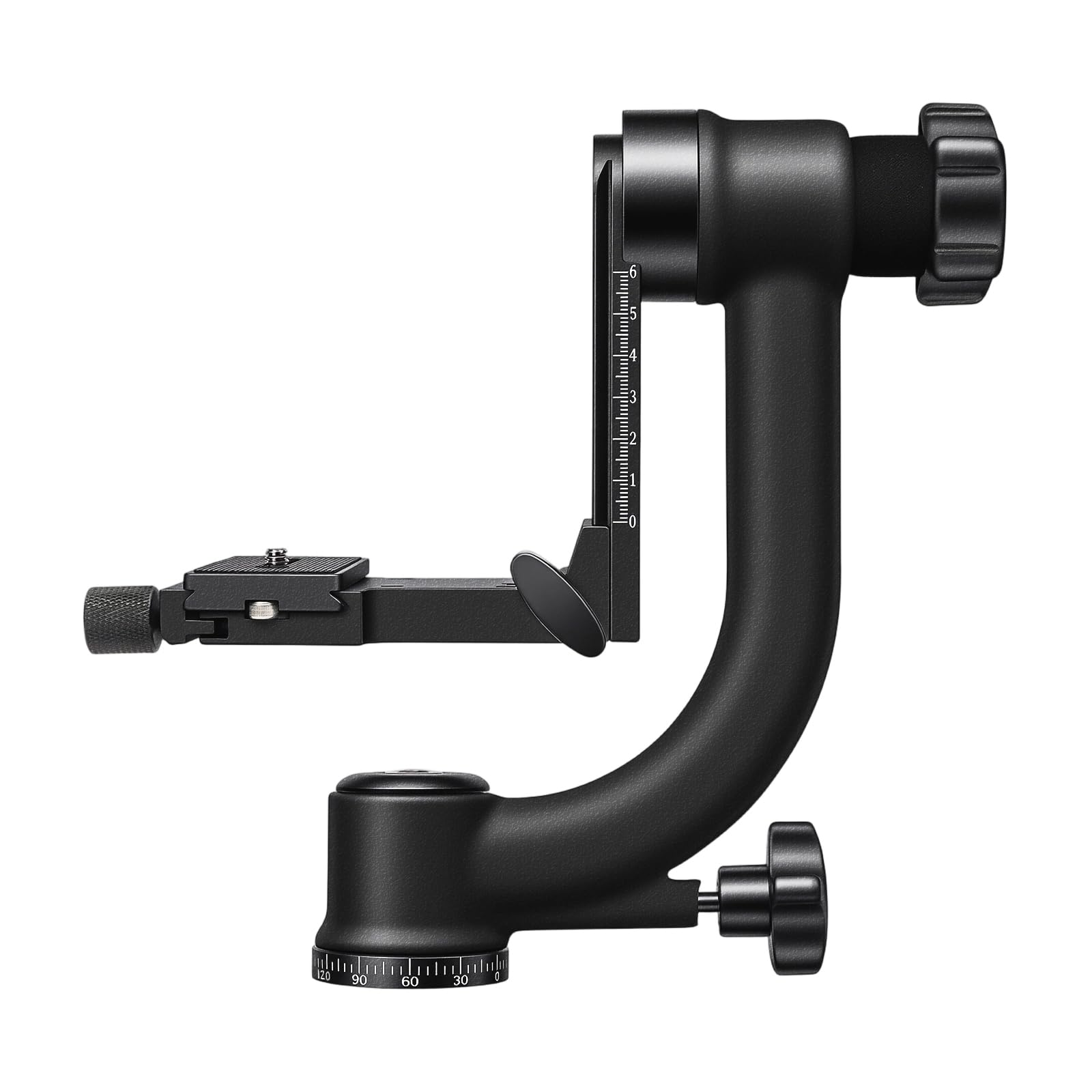 Cabezal de trípode de cardán panorámico de 360 grados, cabeza de trípode