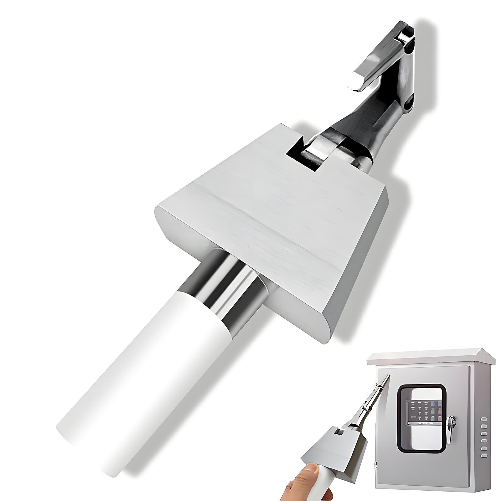 Biege-Test-Fingersonde, Gelenkiges 3,5 mm Scharnier-Design, 97 mm gebogen, elektrischer Schlagschutz, simuliert Fingerkontakt für industrielle elektrische Labortests