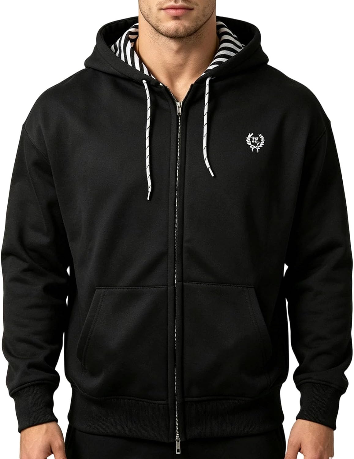 Men's Zip Up Hoodie Sweatshirt Casual Athletic Jacket Coat | Clothes For Teens Teal Hoodie Cotton Casual Jackets Men Rain Jacket Brown Mens Shirts Men'S Puffer Racer Running Fall Zip Up