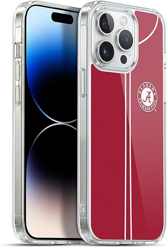 Miniatura 127 de Head Case Designs Funda de gel con logotipo oficial de la Universidad de Alabama UA [protección de grado militar] compatible con Apple iPhone 11