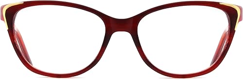 Miniatura 2 de FERAVIA Gafas de mujer con estilo ojo de gato sin receta con brillantes gafas de diamantes de imitación gafas de moda