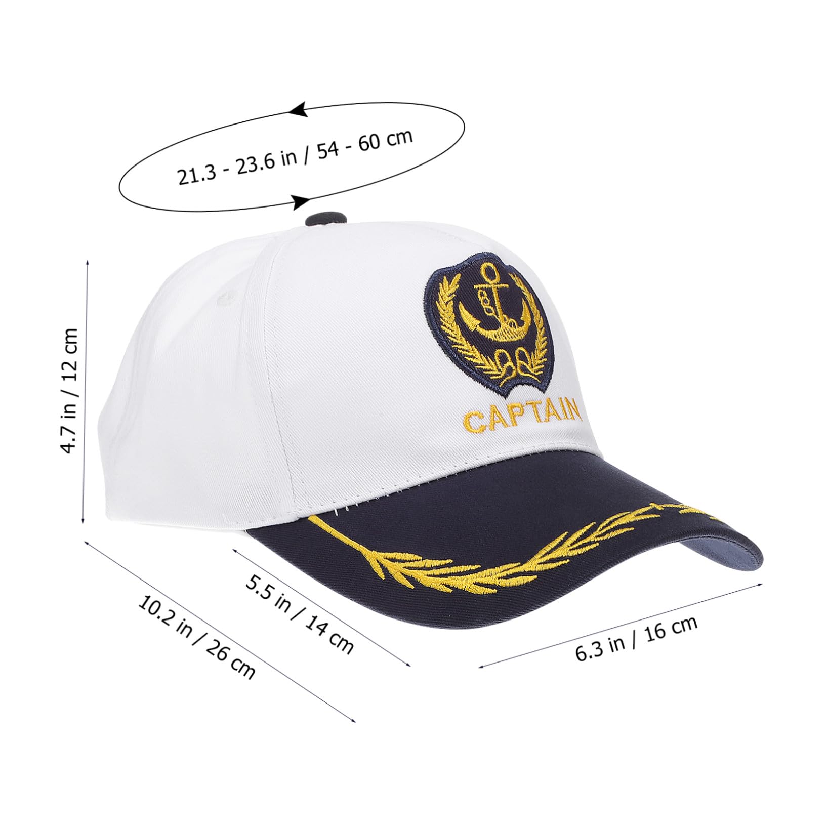 3pezzi Cappello da Baseball Unisex con Protezione UV Cappello da Sole Stile Nautico per attività all Aperto per Spiaggia Campeggio e Sport