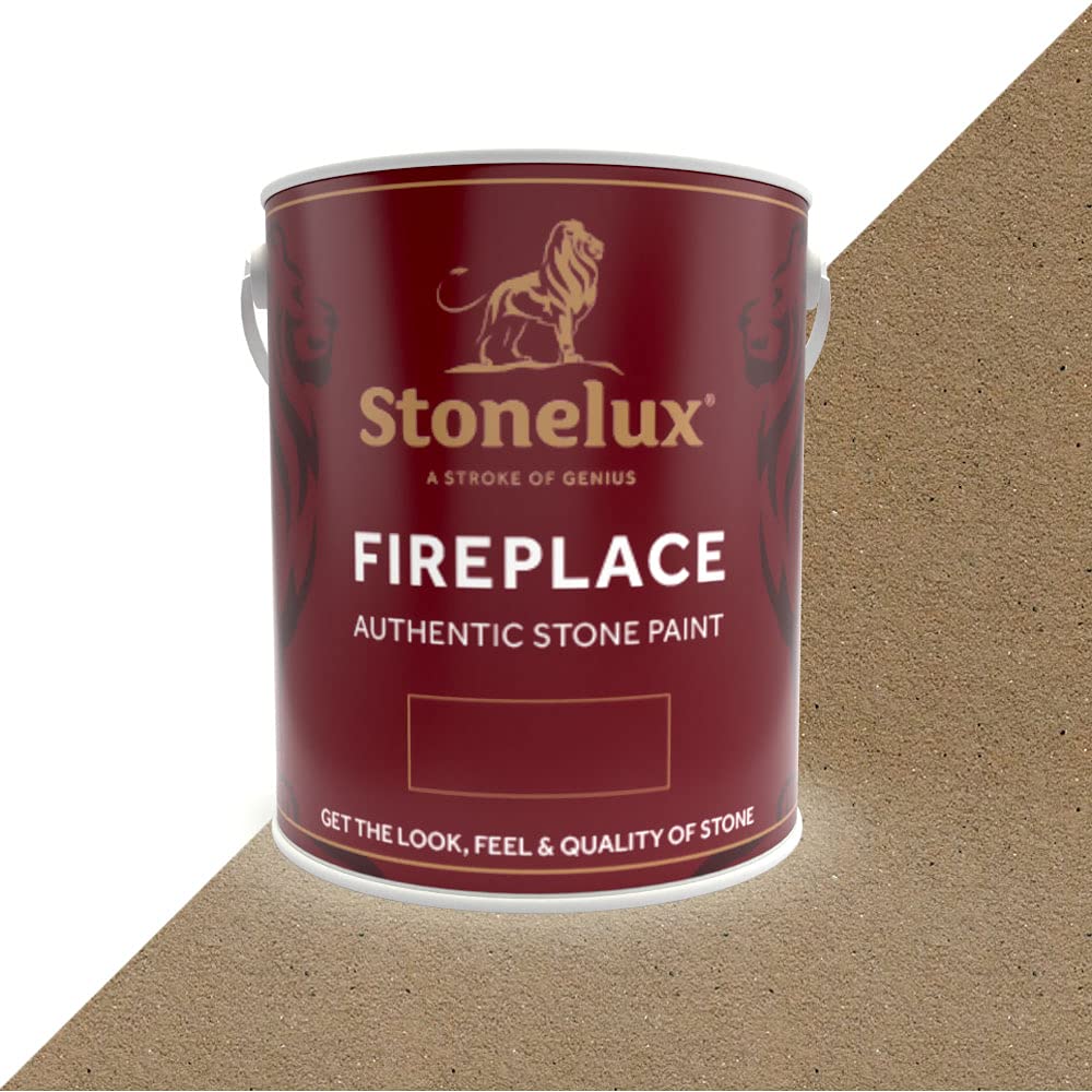 2.5 Litre Stonelux Fireplace Paint in Wolfton