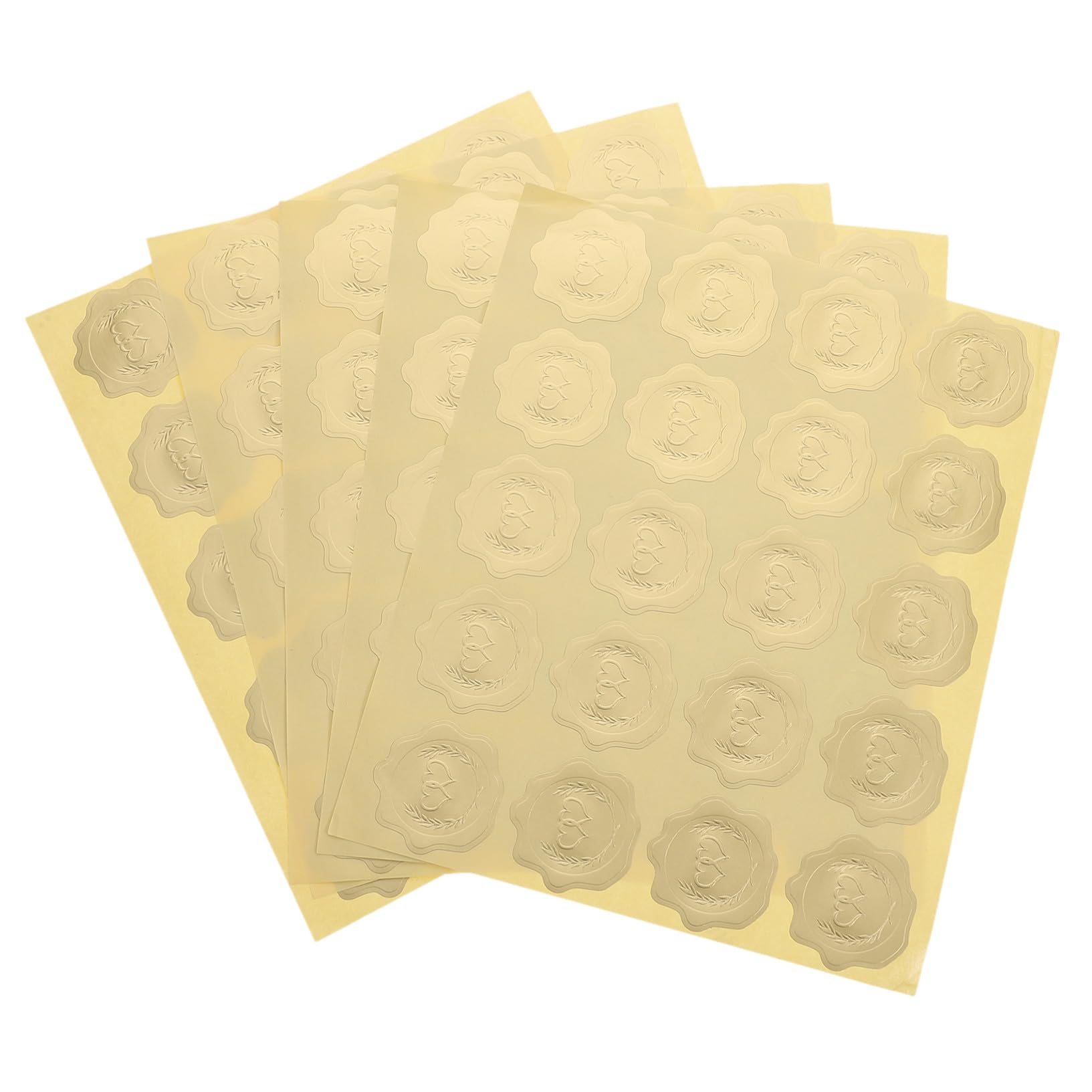 STOBOK 25fogli Etichette Adesive Decorative Per Inviti Di Matrimonio Di Adesivi Design Elegante Multi-funzione e Facile Da Applicare